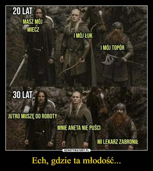 
    Ech, gdzie ta młodość...