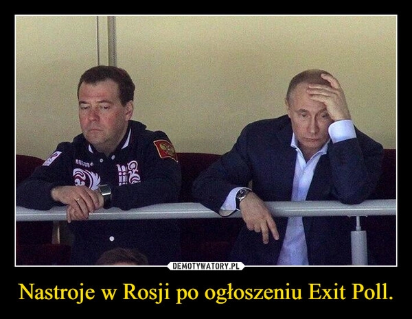
    Nastroje w Rosji po ogłoszeniu Exit Poll.
