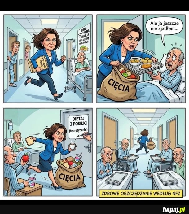 Oszczędności na NFZ