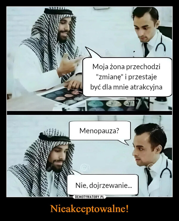 
    Nieakceptowalne!