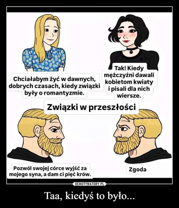 
    Taa, kiedyś to było...
