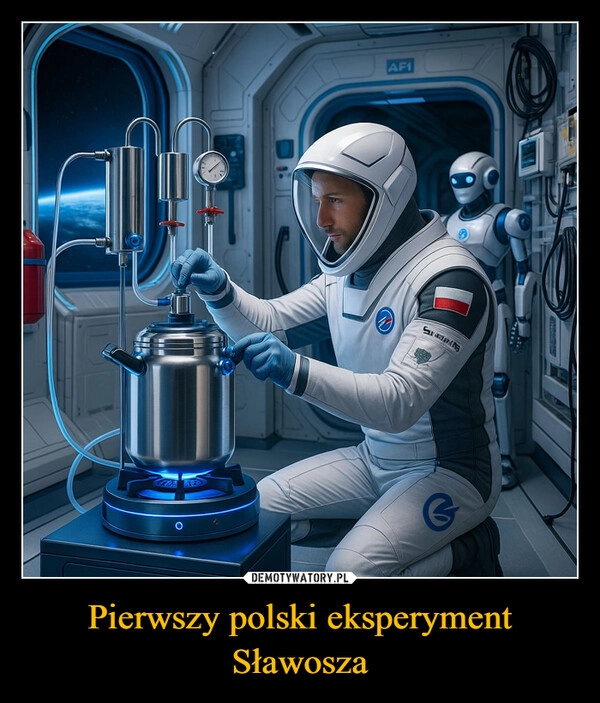 
    Pierwszy polski eksperyment Sławosza