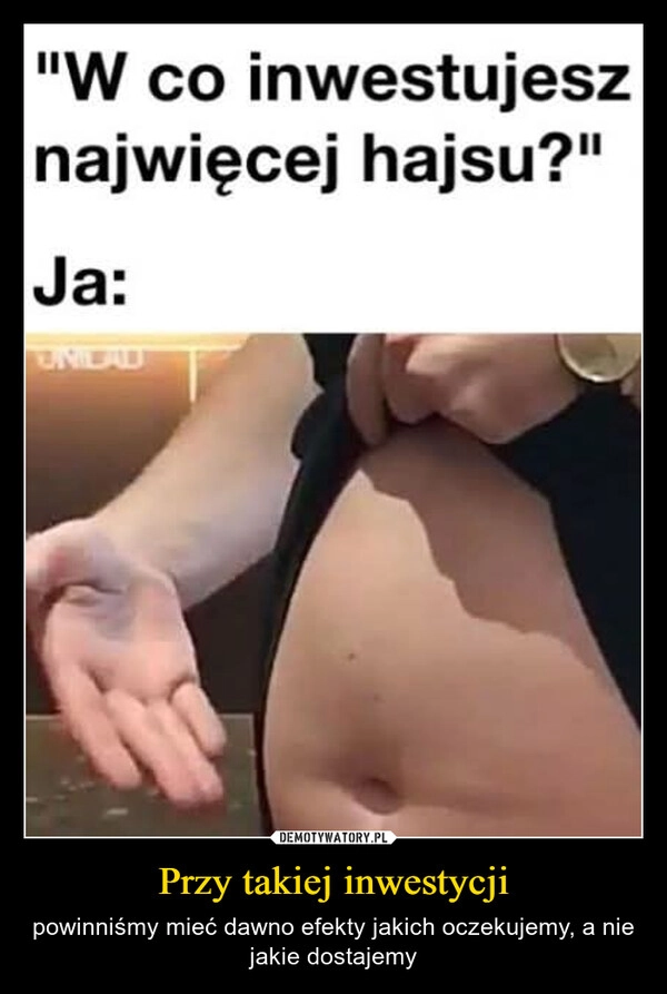 Przy takiej inwestycji