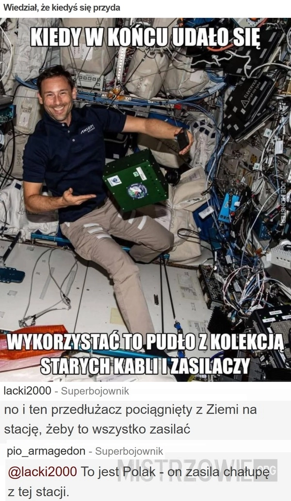 Wiedział, że kiedyś się przyda
