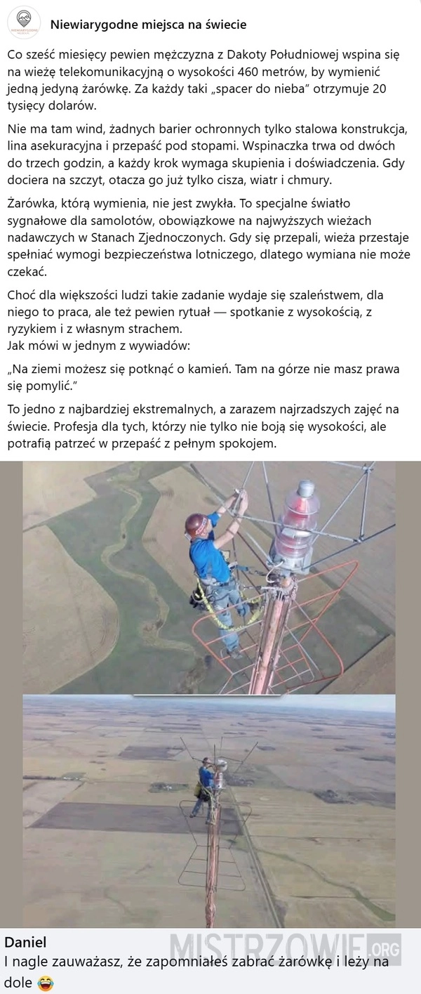 
    Co sześć miesięcy pewien...