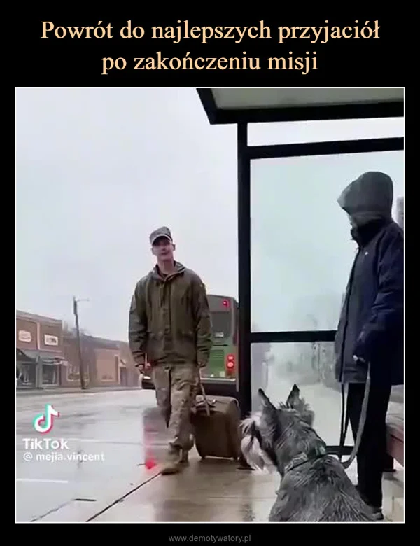 Powrót do najlepszych przyjaciół po zakończeniu misji