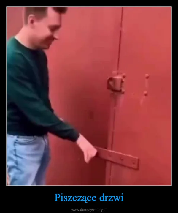 
    Piszczące drzwi
