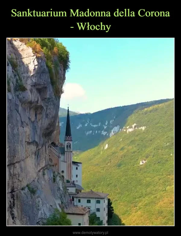 Sanktuarium Madonna della Corona - Włochy