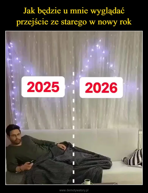 
    Jak będzie u mnie wyglądać przejście ze starego w nowy rok