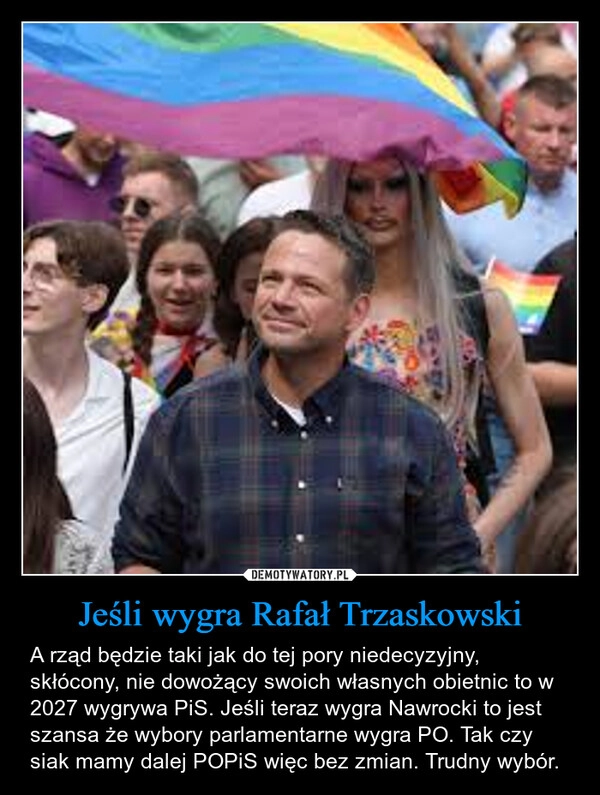 
    Jeśli wygra Rafał Trzaskowski