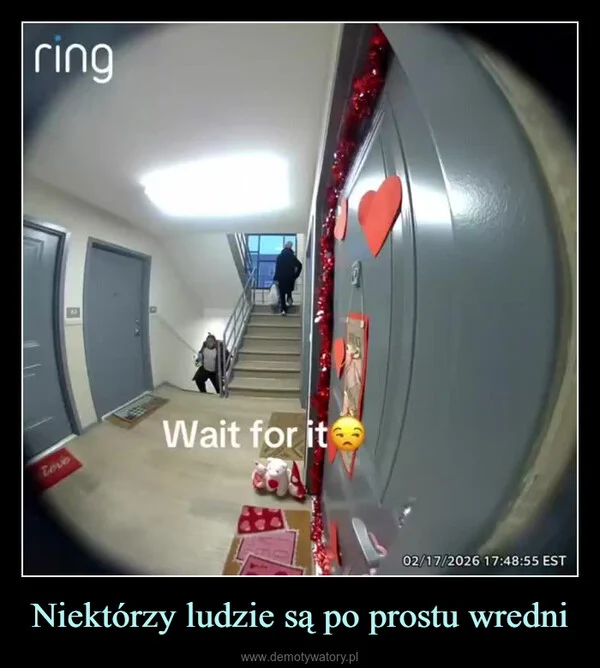 
    Niektórzy ludzie są po prostu wredni