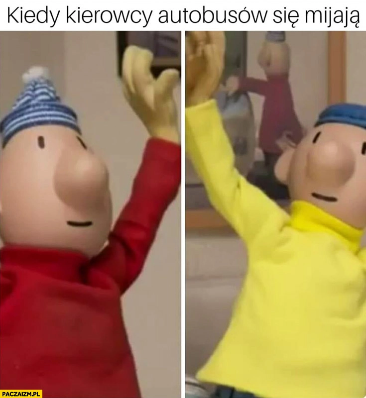 
    Kiedy kierowcy autobusów mijają się pozdrowienie bajka sąsiedzi