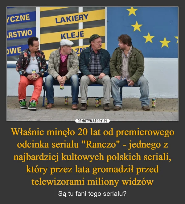 
    Właśnie minęło 20 lat od premierowego odcinka serialu 