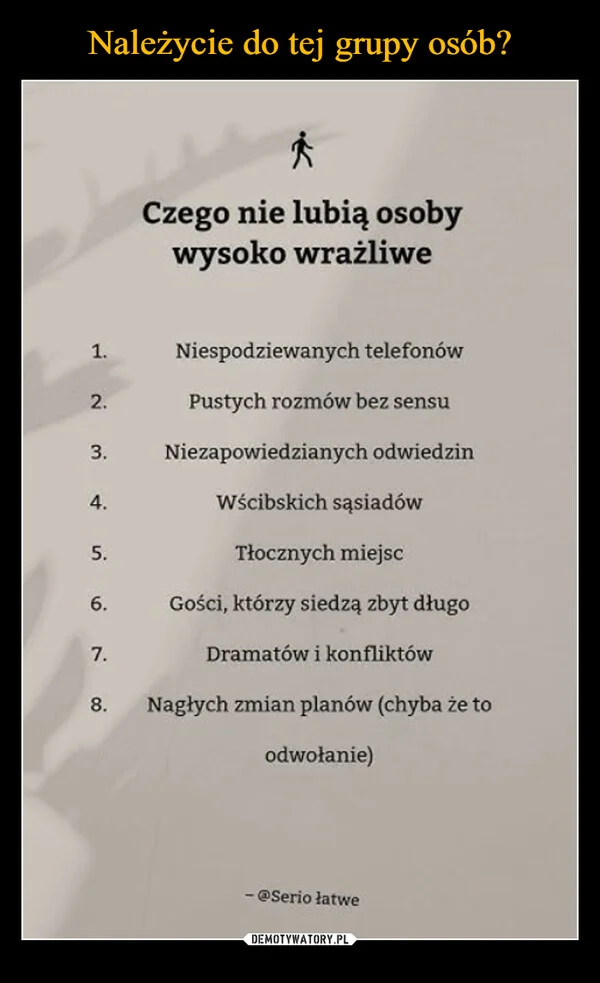 Należycie do tej grupy osób?