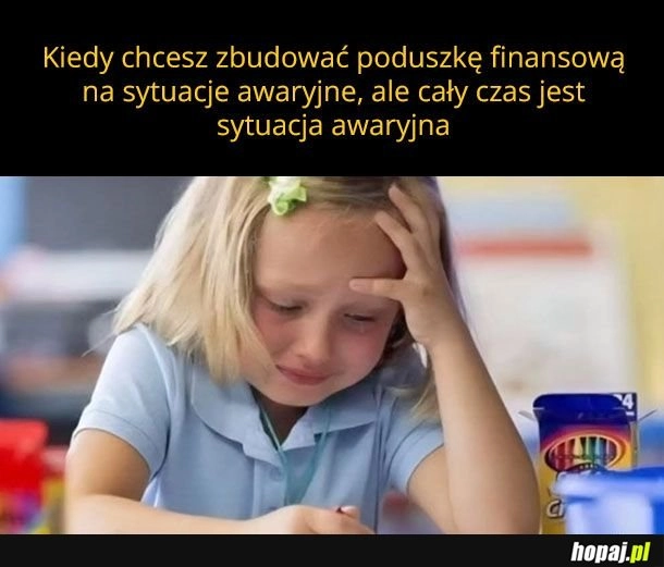 Poduszka się pruje w czasie rzeczywistym