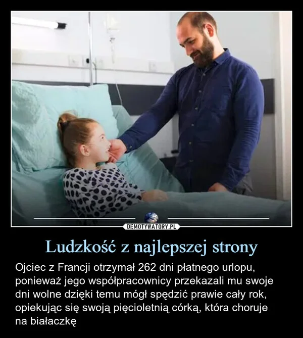 
    Ludzkość z najlepszej strony