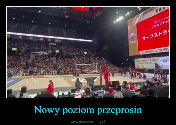 
    Nowy poziom przeprosin