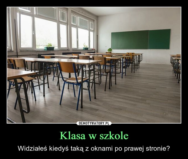 
    Klasa w szkole
