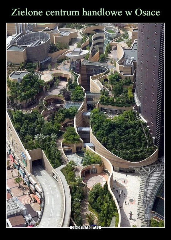 
    Zielone centrum handlowe w Osace
