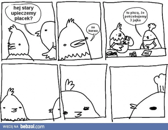 
    Kurczaczki i pieczenie