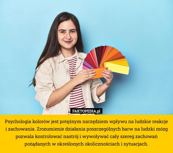 
    Psychologia kolorów jest potężnym narzędziem wpływu na ludzkie reakcje i