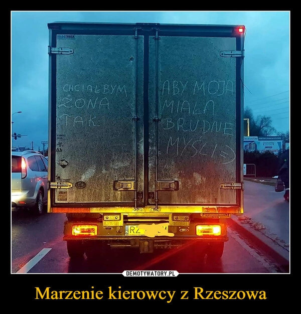 Marzenie kierowcy z Rzeszowa