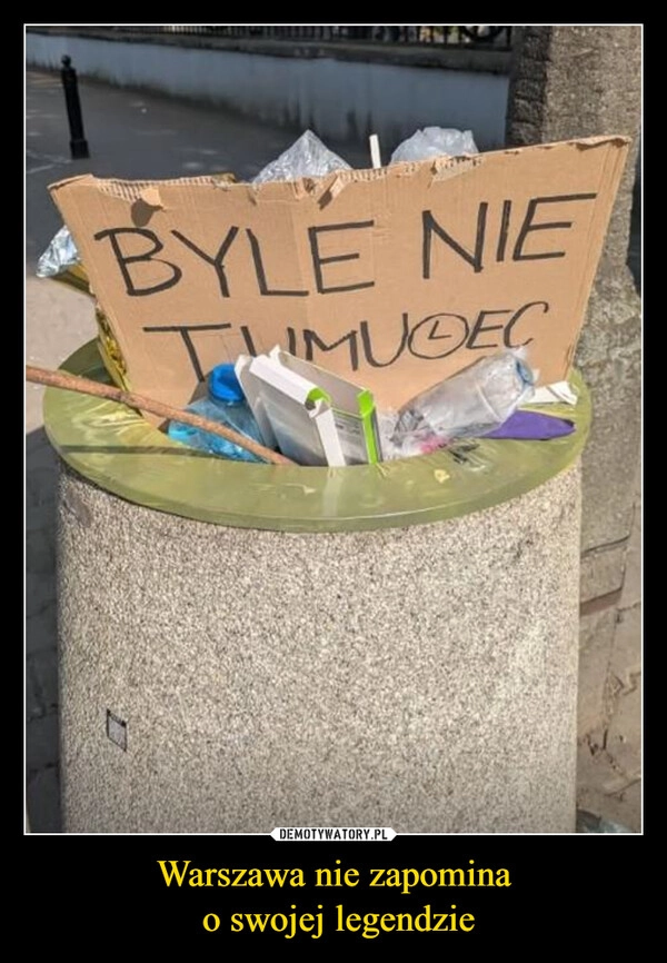 
    Warszawa nie zapomina
 o swojej legendzie