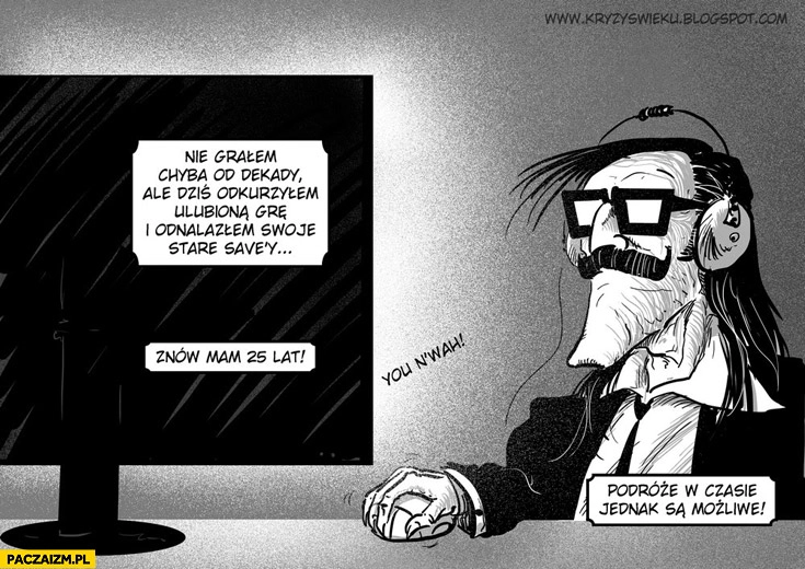 
    Odkurzyłem ulubioną grę odnalazłem stare save’y