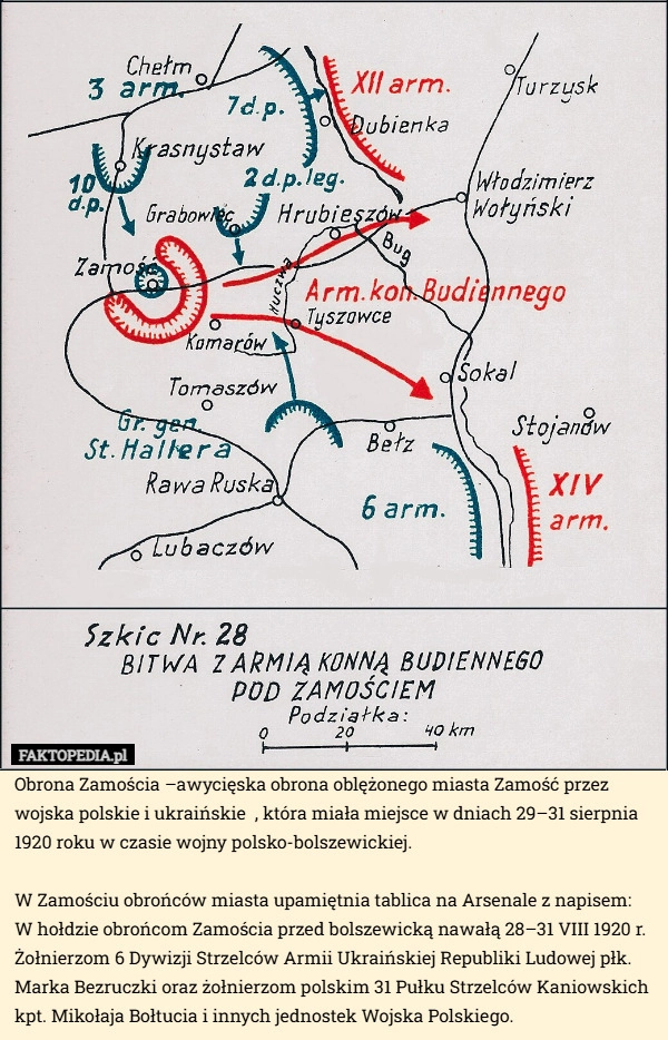 
    Obrona Zamościa –awycięska obrona oblężonego miasta Zamość przez wojska
