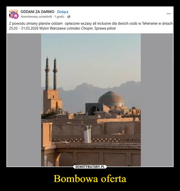 
    Bombowa oferta