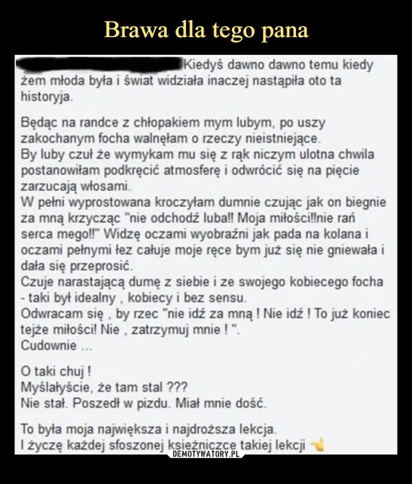 Brawa dla tego pana