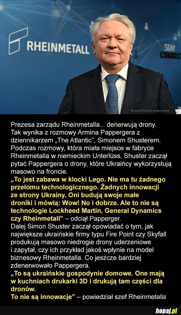 Niemiec zniesmaczony
