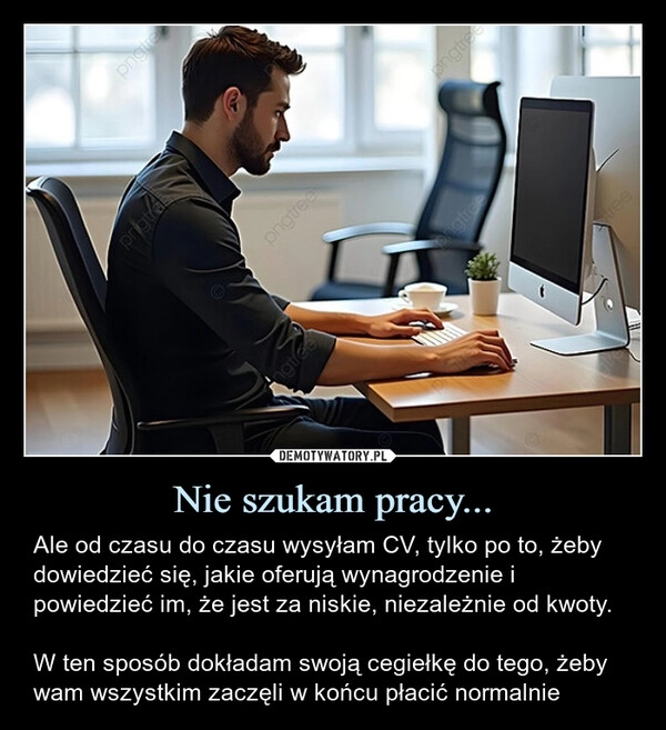 Nie szukam pracy...
