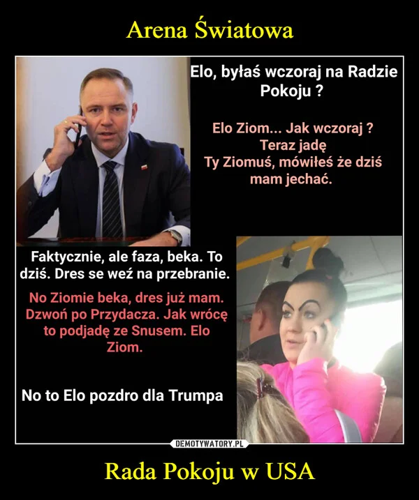 
    Arena Światowa Rada Pokoju w USA