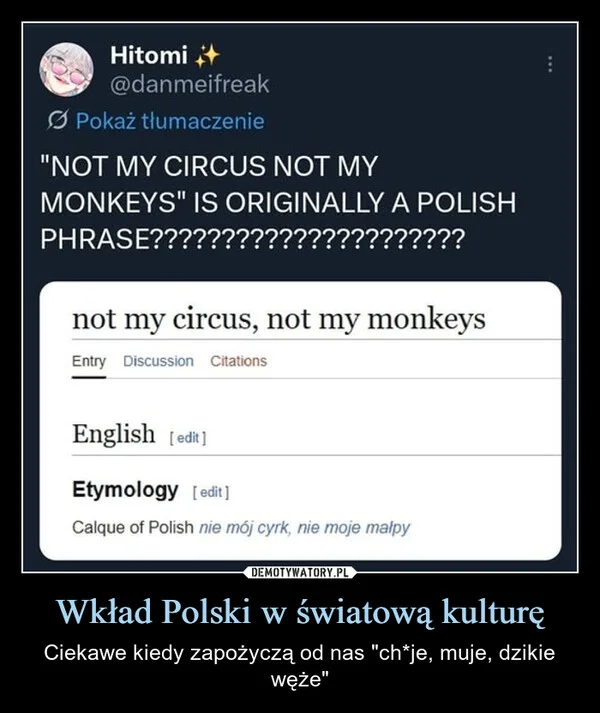 
    Wkład Polski w światową kulturę