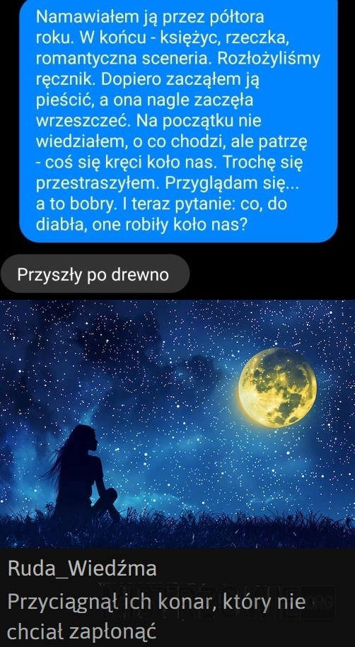
    Romantyczna sceneria