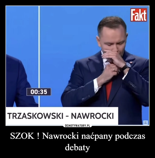 
    SZOK ! Nawrocki naćpany podczas debaty