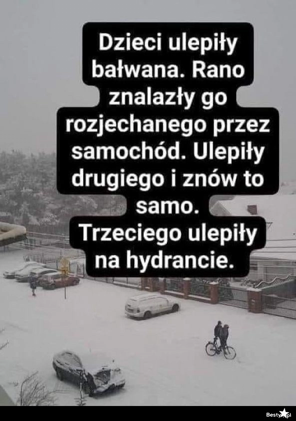 
    Lepienie bałwana 