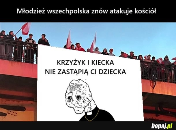 Prześladowaniom kościoła nie ma końca