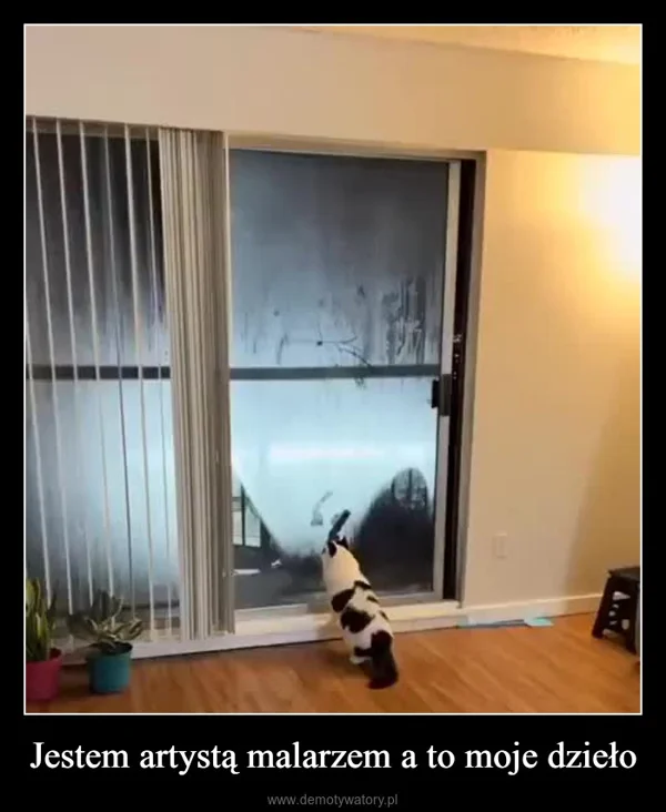 Jestem artystą malarzem a to moje dzieło