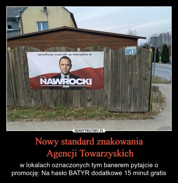 
    Nowy standard znakowania
 Agencji Towarzyskich