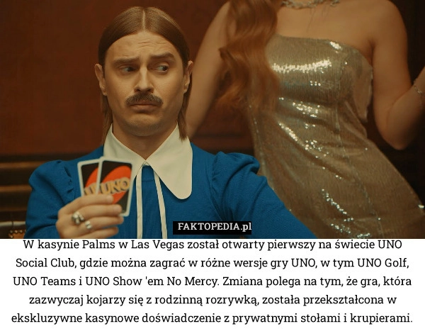 
    W kasynie Palms w Las Vegas został otwarty pierwszy na świecie UNO Social