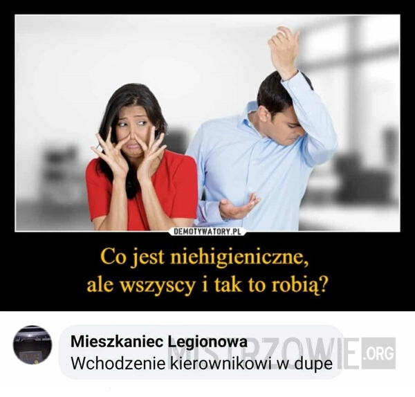 
    Brzydkie zachowanie