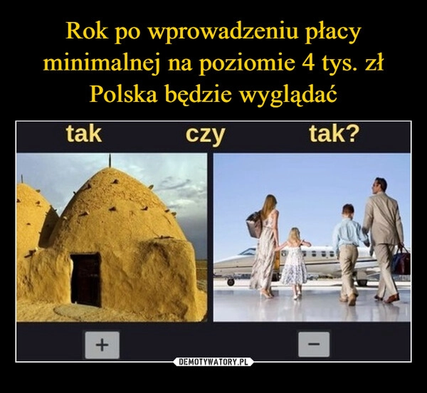 
    Rok po wprowadzeniu płacy minimalnej na poziomie 4 tys. zł Polska będzie wyglądać