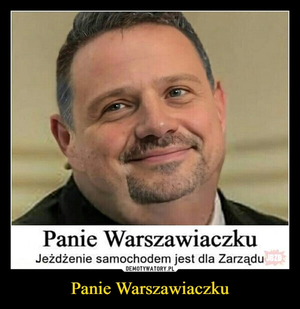 Panie Warszawiaczku