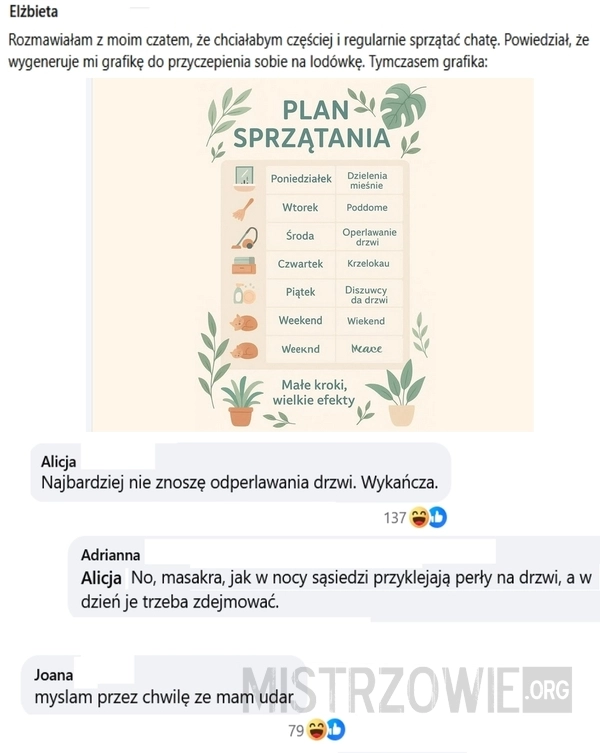 
    Sprzątanie