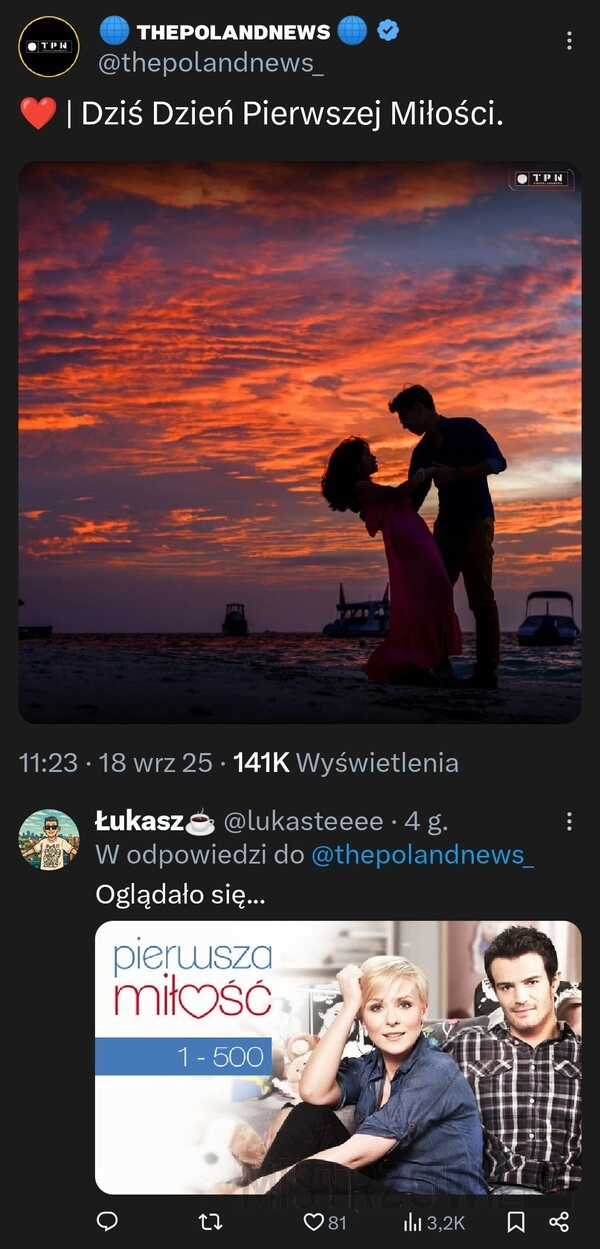 
    Dzień Pierwszej Miłości