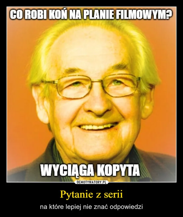 
    Pytanie z serii