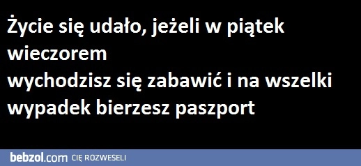 
    Piątek wieczór