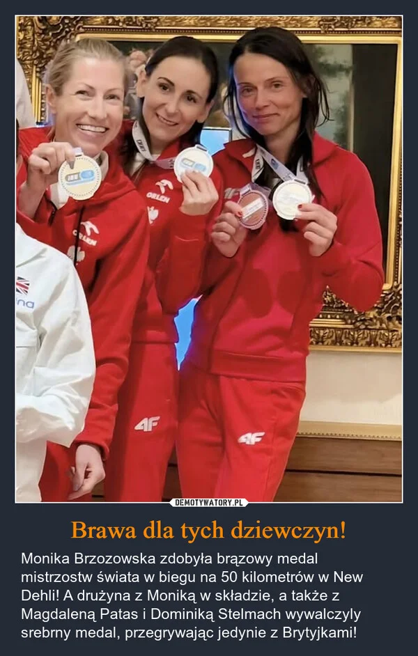 
    Brawa dla tych dziewczyn!